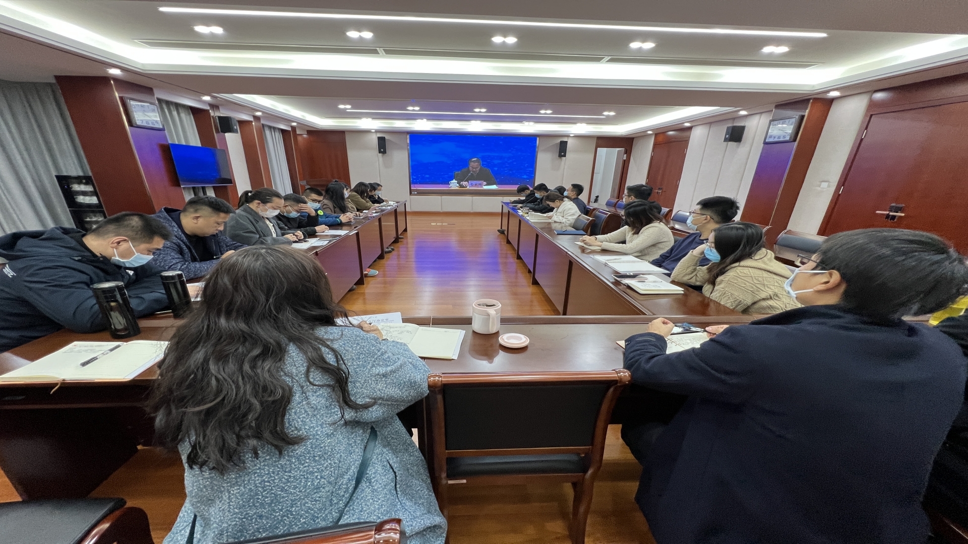 betway必威参加2023届全国普通高校毕业生就业创业工作网络视频会议