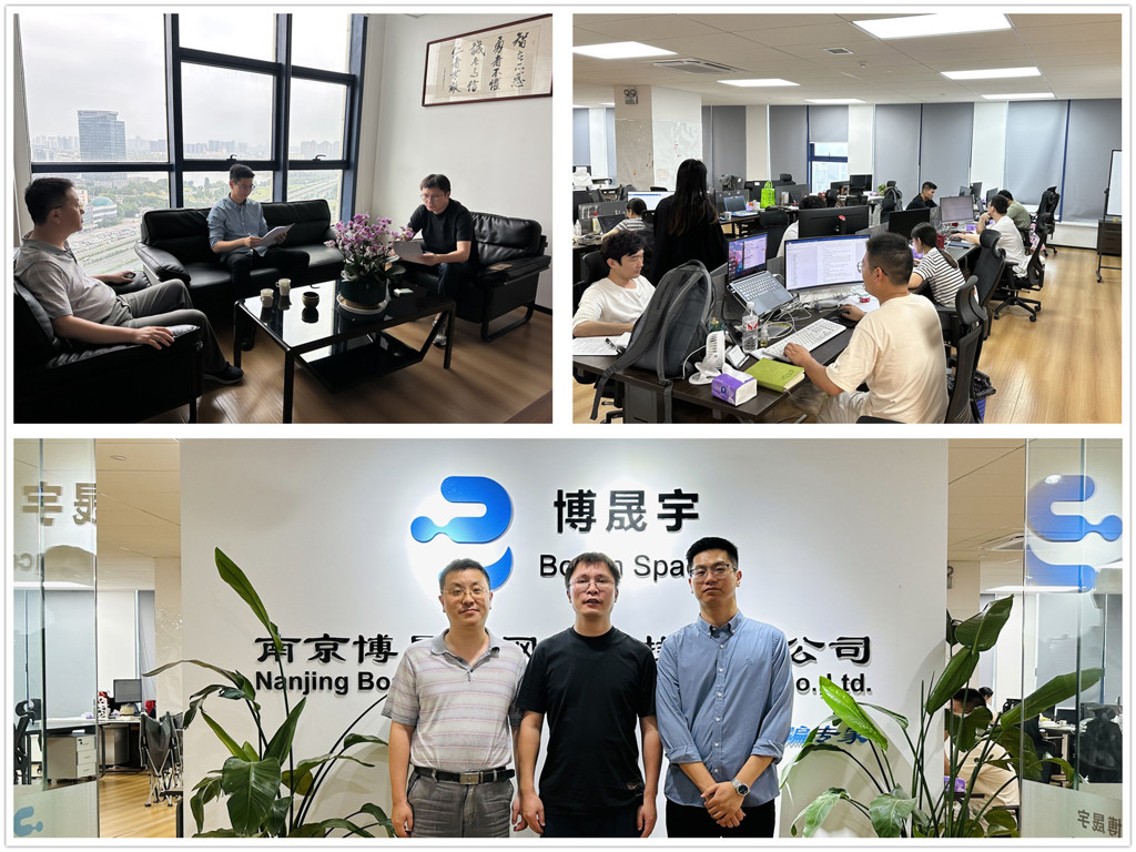 电子与信息技术系赴博晟宇网络开展访企拓岗交流