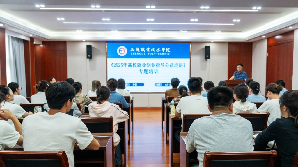 betway必威举办“2025年高校就业创业指导公益巡讲——职业生涯规划大赛指导”专题培训